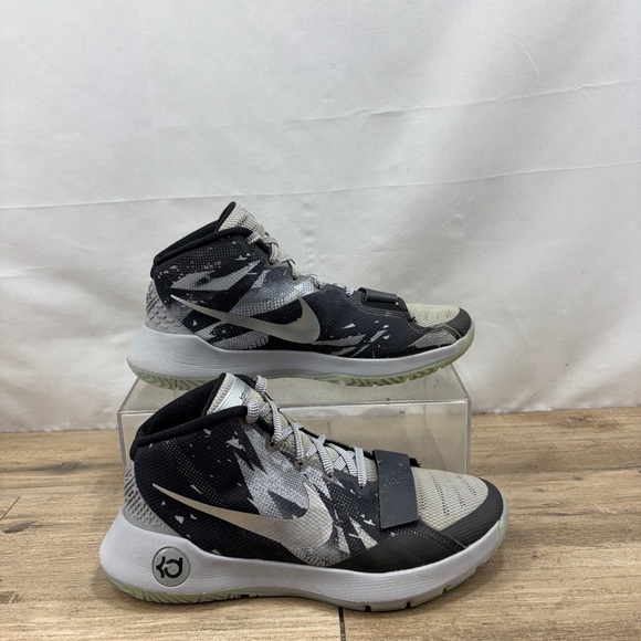 Nike‎ Mens KD Trey 5 III PRM 749379-001 Gray Black Basketball Shoes Size  10 - Picture 1 of 10